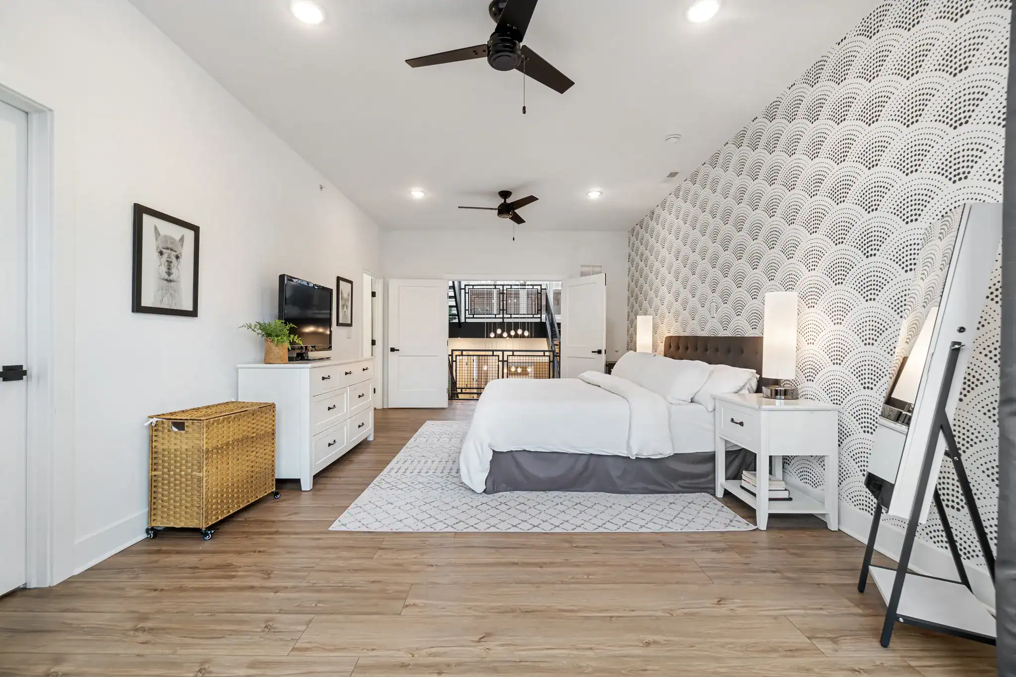 St. Petersburg interior remodel with open floor plan and new luxury vinyl flooring