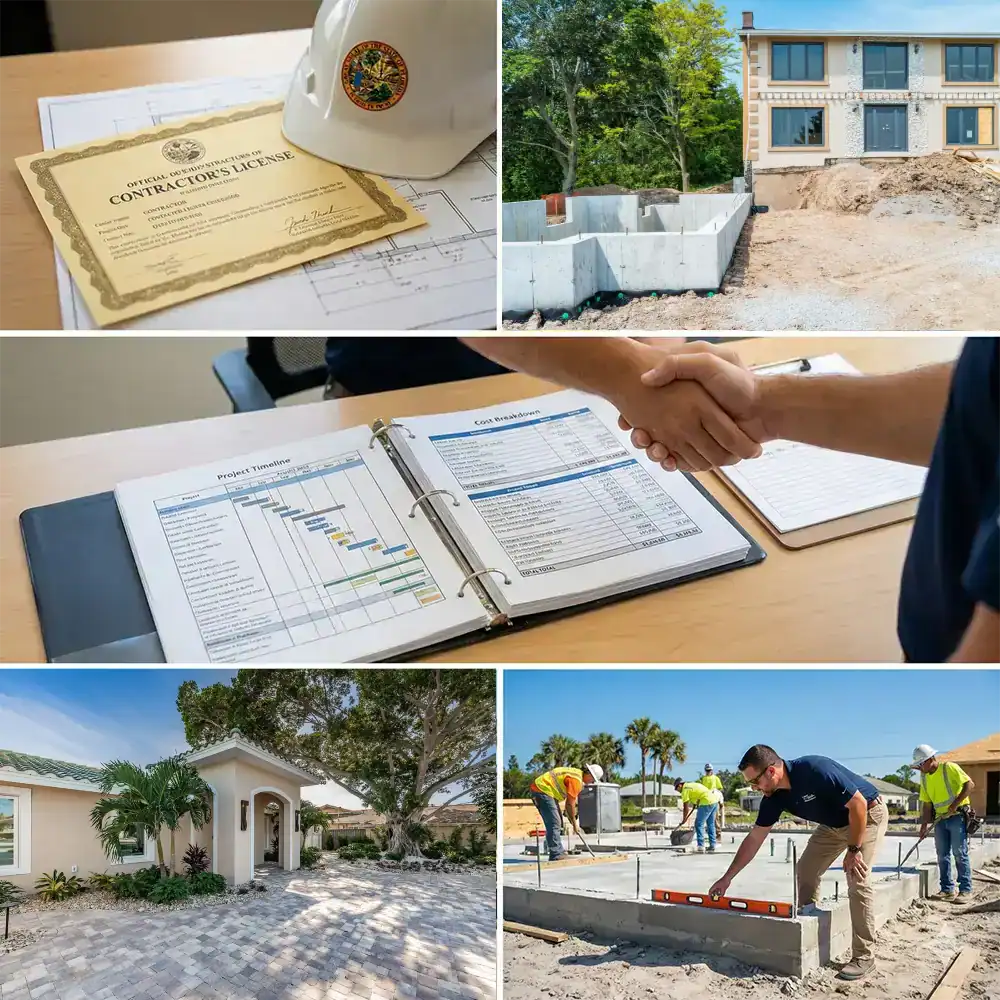 Completed home renovation project in St. Petersburg, Florida