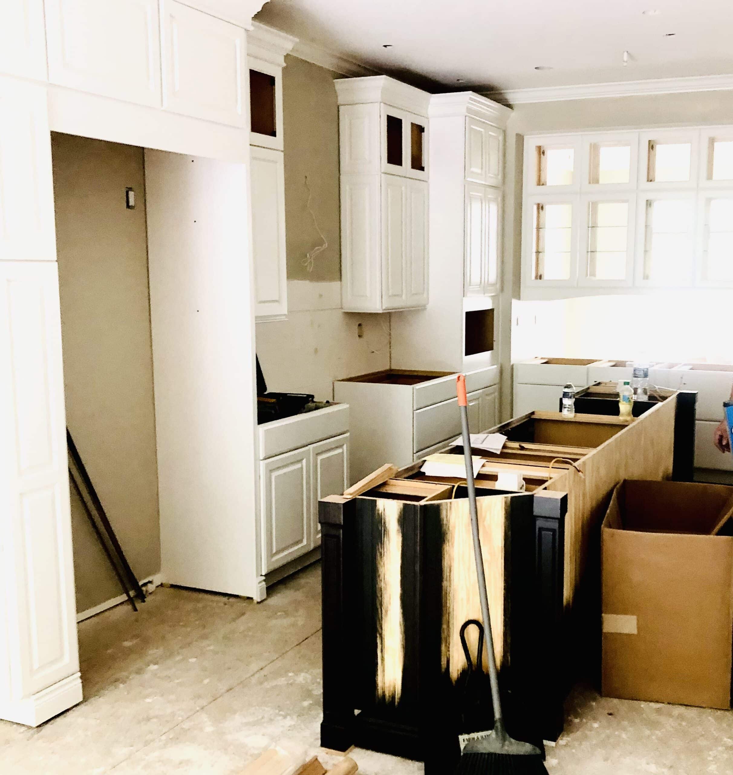 Kitchen renovation before construction in St. Petersburg, FL